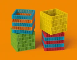 Bioblo HELLO BOX Bausteine Rainbox Mix 64025
