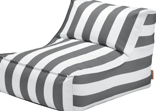 Blomus Lounger Chair STAY 70x90cm Black-Lily White