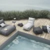 Blomus Outdoor Hocker STAY 60x60 cm Earth