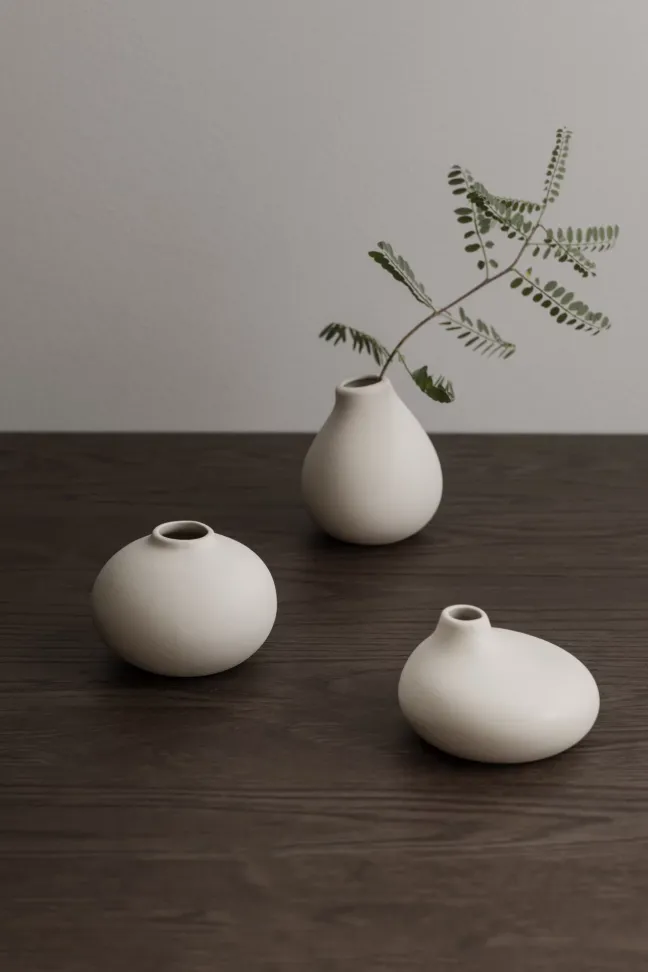 Blomus Vase NONA 3er Set White