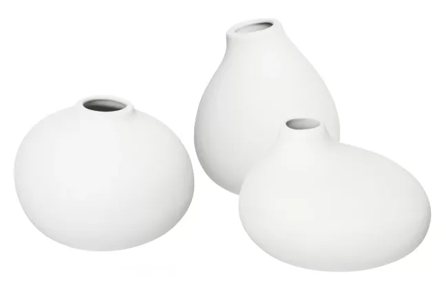 Blomus Vase NONA 3er Set White
