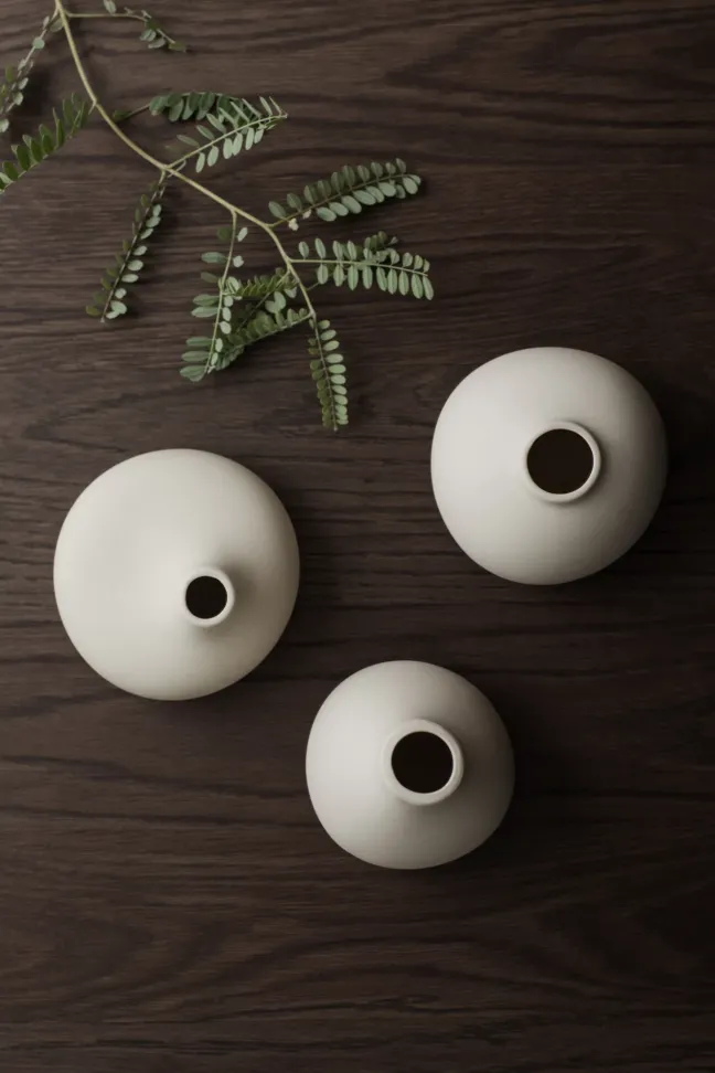 Blomus Vase NONA 3er Set White