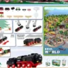 BRIO Batterie-Dampflok Weihnachts-Set 36014