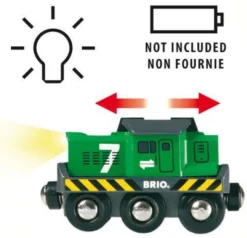 Brio Batterie-Frachtlok 33214