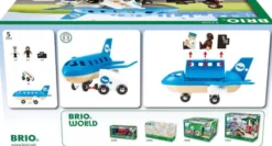 Brio Blaues Flugzeug 33306