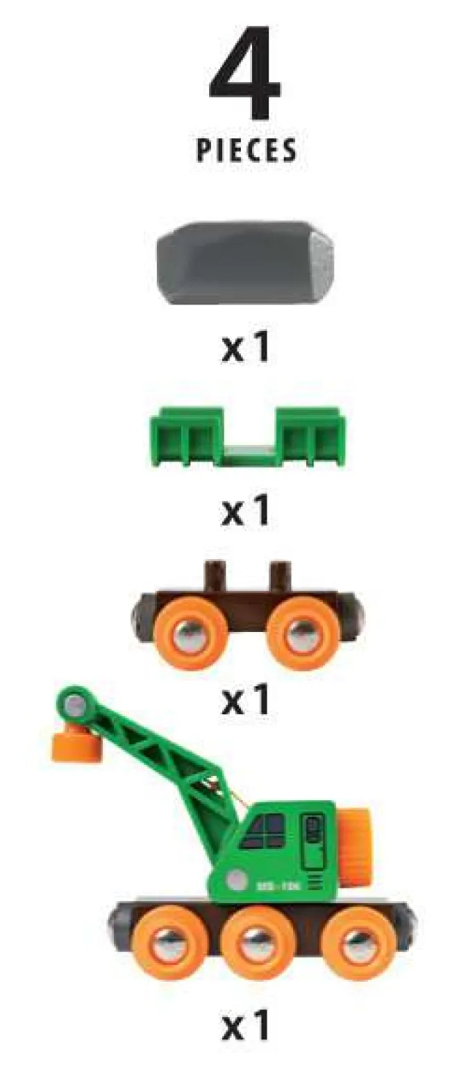 Brio Cleverer Kranwagen 33698