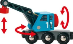 Brio Containerschiff mit Kranwagen 33534