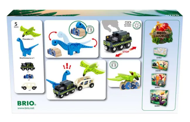 Brio Dinosaurier Batteriezug 36096