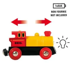 Brio Gelbe Batterielok 33594