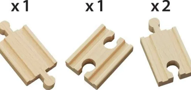 Brio 1/4 Gerade Gleise 33333