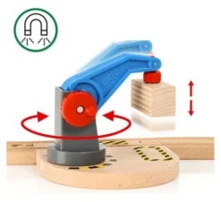 Brio Güterzug Starterset mit Kran 36028
