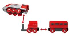 Brio Highspeed-Dampfzug 33557