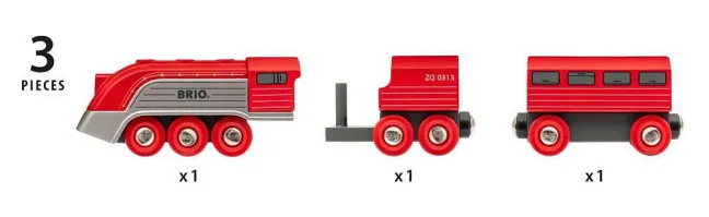 Brio Highspeed-Dampfzug 33557