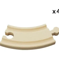 Brio Kurze gebogene Gleise 33337