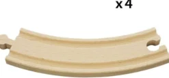 Brio lange Gebogene Gleise 33342