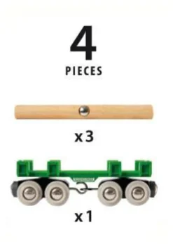 Brio Langholzwagen 33696