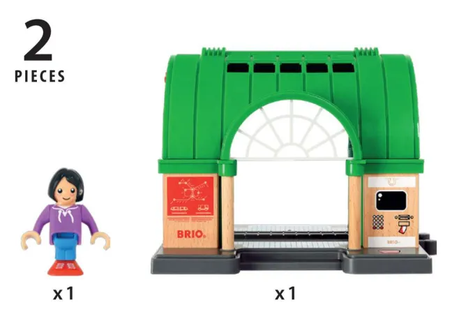 Brio Neuer Hauptbahnhof mit Ticketautomat 33649