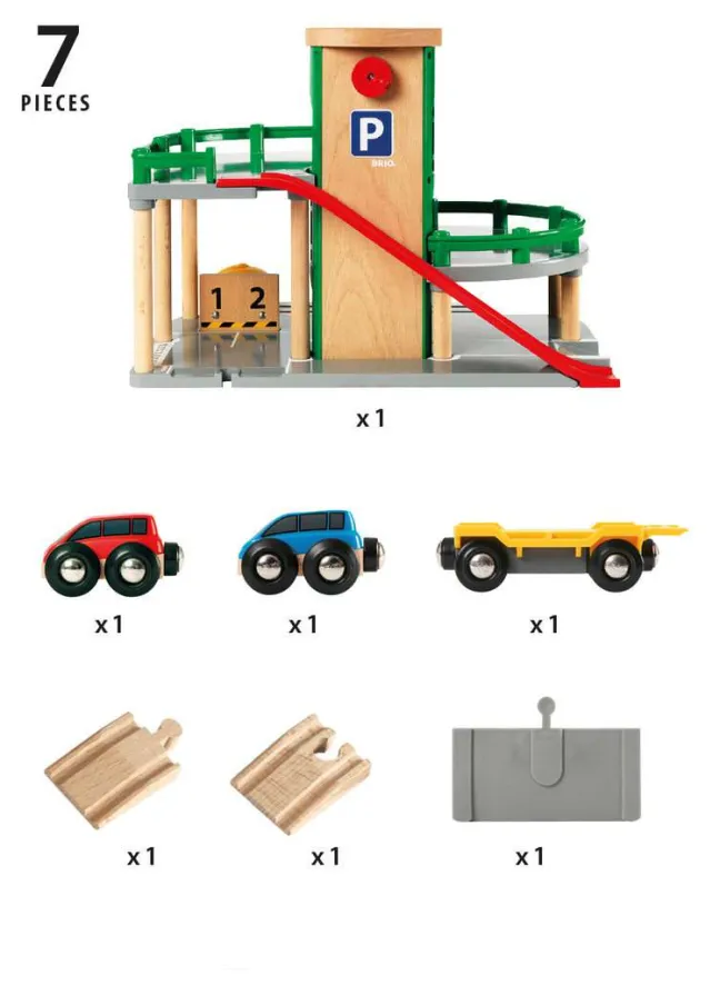 Brio Parkhaus Straßen & Schienen 33204