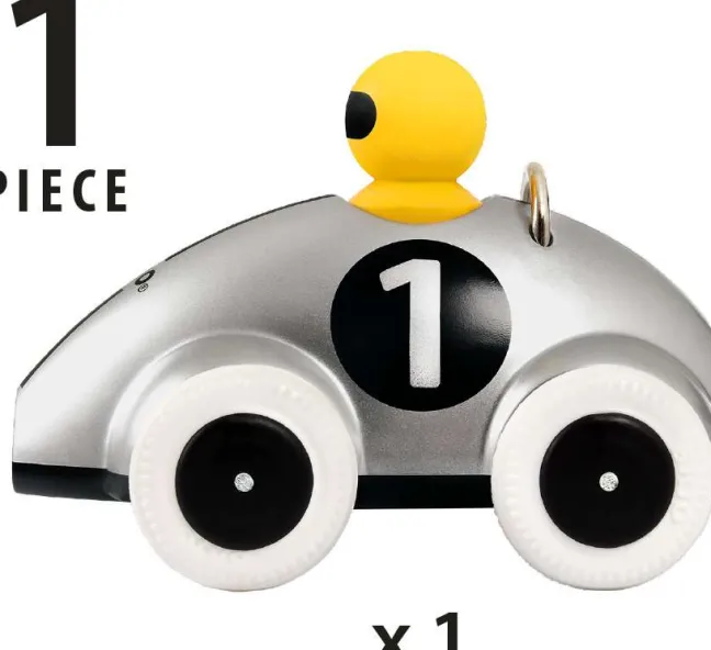 Brio Push & Go Rennwagen Silber Edition 30232