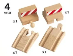 Brio Rampen & Prell-Bock Pack 33385