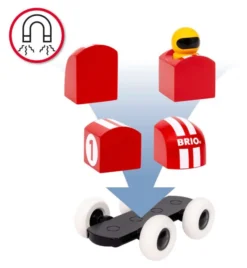 Brio Rennwagen aus magnetischen Bausteinen 30485 Sale