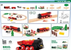 Brio Rote Lola Bauernhof Zugset 36029