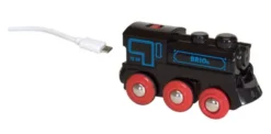 Brio Schwarze Akku-Lok mit Mini-USB 33599