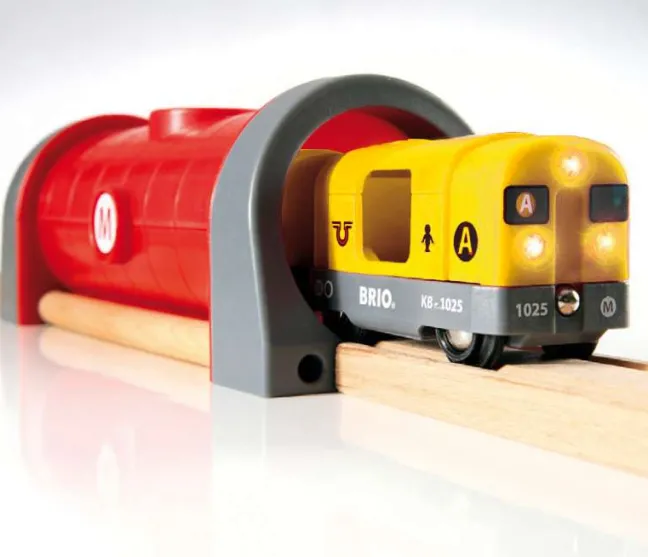 Brio Straßen & Schienen Bahn Set Deluxe 33052