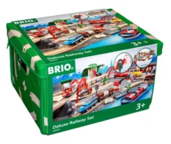 Brio Straßen & Schienen Bahn Set Deluxe 33052