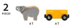 Brio Tierwaggon Elefant 33969