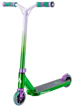 Chilli Scooter Jumpstart S grün/violett