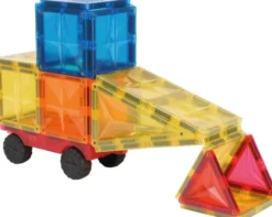 Cleverclixx® Magentbausteine Auto-Bausatz Intense 25 Teile