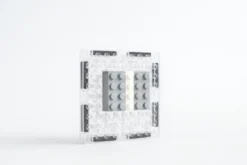Cleverclixx® Magentbausteine Brick Tiles Pack Intense 16 Teile