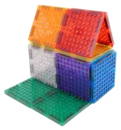 Cleverclixx® Magentbausteine Brick Tiles Pack Intense 16 Teile