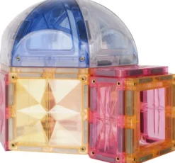 Cleverclixx® Magentbausteine Curved Dome Pack Intense 47 Teile