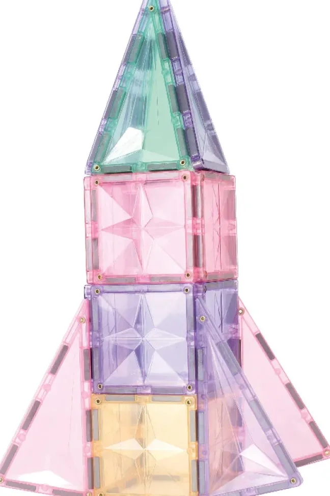 Cleverclixx® Magentbausteine Kompakt-Bausatz Pastell 36 Teile