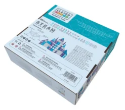 Cleverclixx® Magentbausteine Mega-Eiskristall-Bausatz 180 Teile