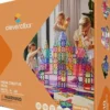 Cleverclixx® Magentbausteine Mega-Kreativ-Bausatz Pastell 210 Teile