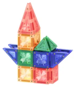 Cleverclixx® Magentbausteine Mini Tiles Pack Intense 28 Teile