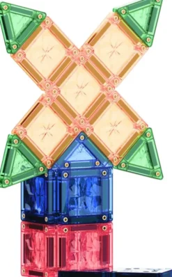Cleverclixx® Magentbausteine Mini Tiles Pack Pastell 28 Teile