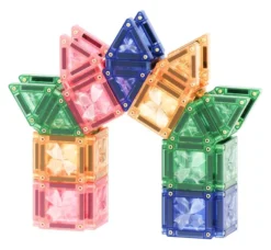 Cleverclixx® Magentbausteine Mini Tiles Pack Pastell 28 Teile