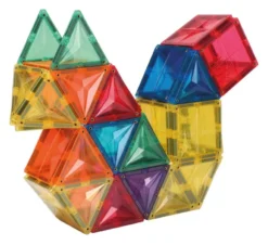 Cleverclixx® Magentbausteine Original-Bausatz Intense 60 Teile