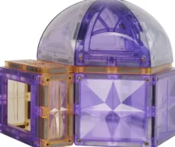 Cleverclixx® Magentbausteine Small Curved Dome Pack Pastell 34 Teile