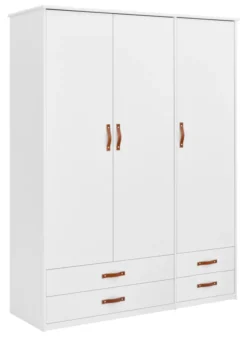 COOL KIDS by Lifetime Kleiderschrank mit 3 Türen und 4 Schubladen weiß Sale