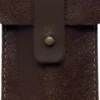 Crafted Taschenmesser Tasche aus Leder braun