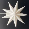 DecoTrend Sterntaler Fensterstern 9 Zacker Ø11,5cm Batterie Indoor weiß