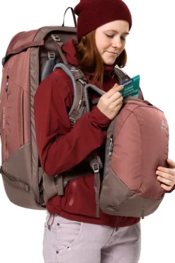 Deuter Rucksack Access Pro 60 SL caspia-raisin