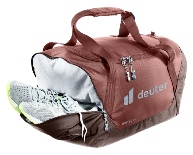Deuter Tasche Duffel 50 caspia-raisin