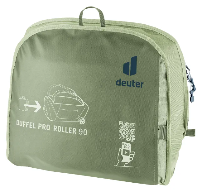 Deuter Tasche Duffel Pro Roller 90 mineral-grove
