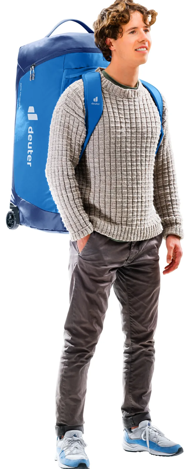 Deuter Tasche Duffel Pro Roller 90 neptune-nightblue